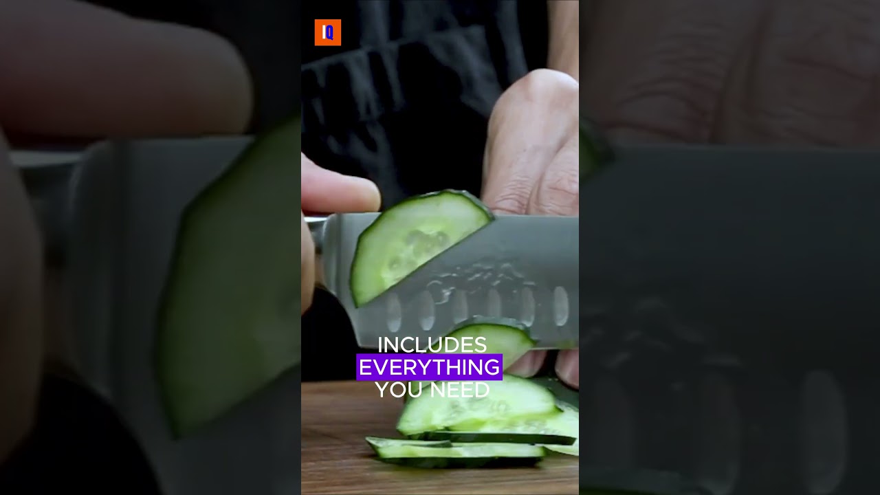 Upgrade Your Kitchen: McCook Knife Set with Built-in Sharpener!  