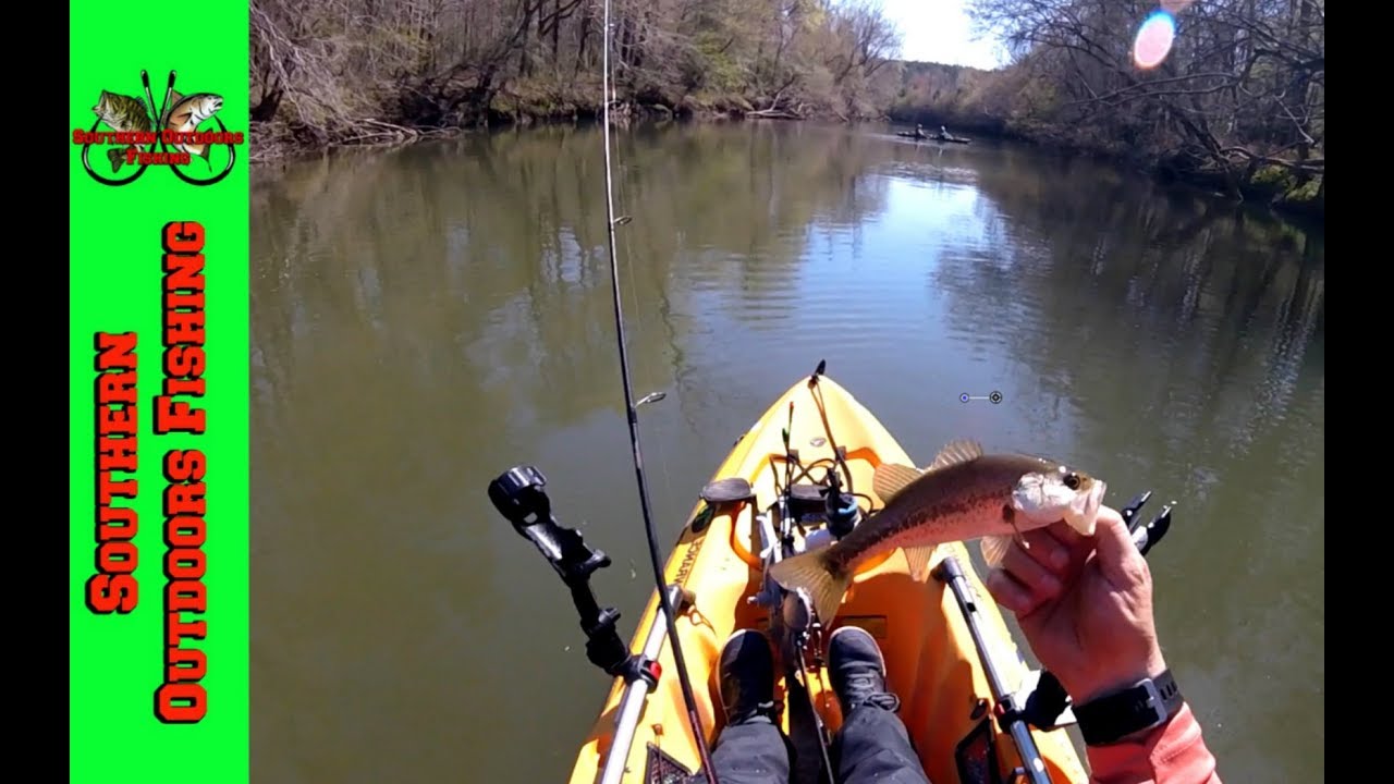 Kayak Crappie Fishing the Uwharrie River (Lost Spring Fishing Footage) YouTube