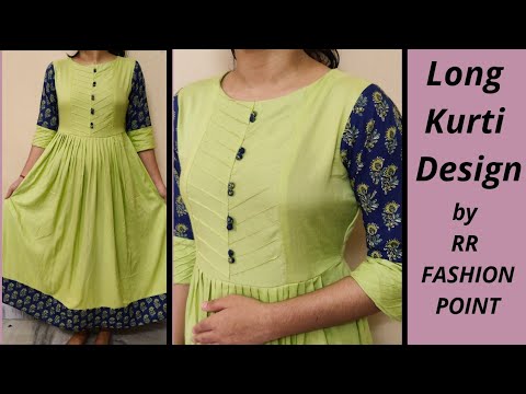 Buy Green Lace-Insert Kurti Online - Ritu Kumar International Store View