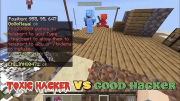 Lifeboat Minecraft / Good Hacker VS Toxic Hacker
