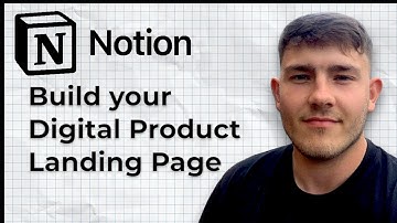 How to Build Your Digital Product Landing Page with Notion (2025 Guide)
