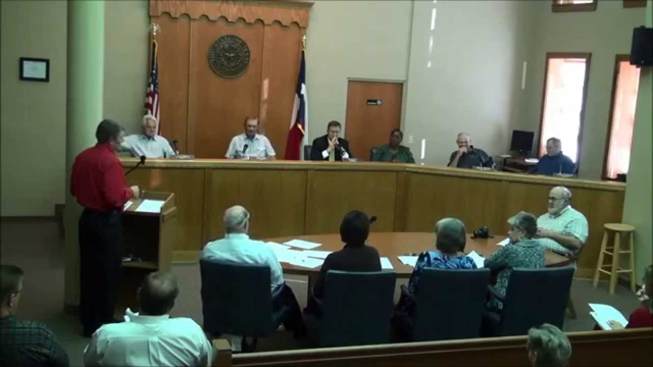 Titus County Texas Commissioners' Court held on October 14, 2014 YouTube