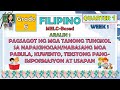 Pagsusulit sa Pabula at Tekstong Pang-impormasyon