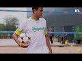 I Stockholm tar klubbarna hjälp av brasilianska proffs för att öka intresset för footvolley