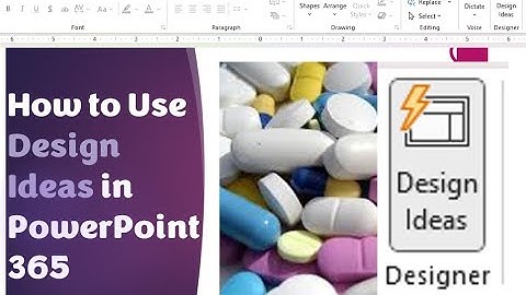HOW TO USE DESIGN IDEAS IN POWERPOINT 365