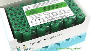 Пробирки для Плазмолифтинга (PRP-терапии) Dr.Renat Akhmerov