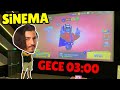 GECE GİZLİCE DEV SİNEMADA BRAWL STARS OYNADIK!