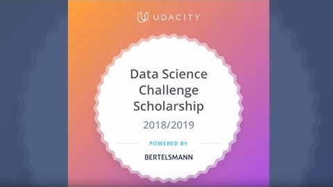 First Phase of Udacity Data Science Scholarship Program Successfully Completed