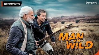 Exclusive Sneak Peek| Man VS Wild with Bear Grylls and PM Modi | Discovery India