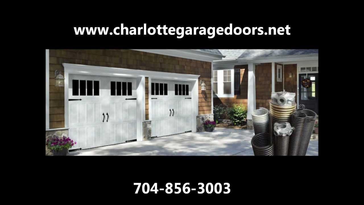 SOS Garage Door Repair 7048563003 Same Day Service YouTube