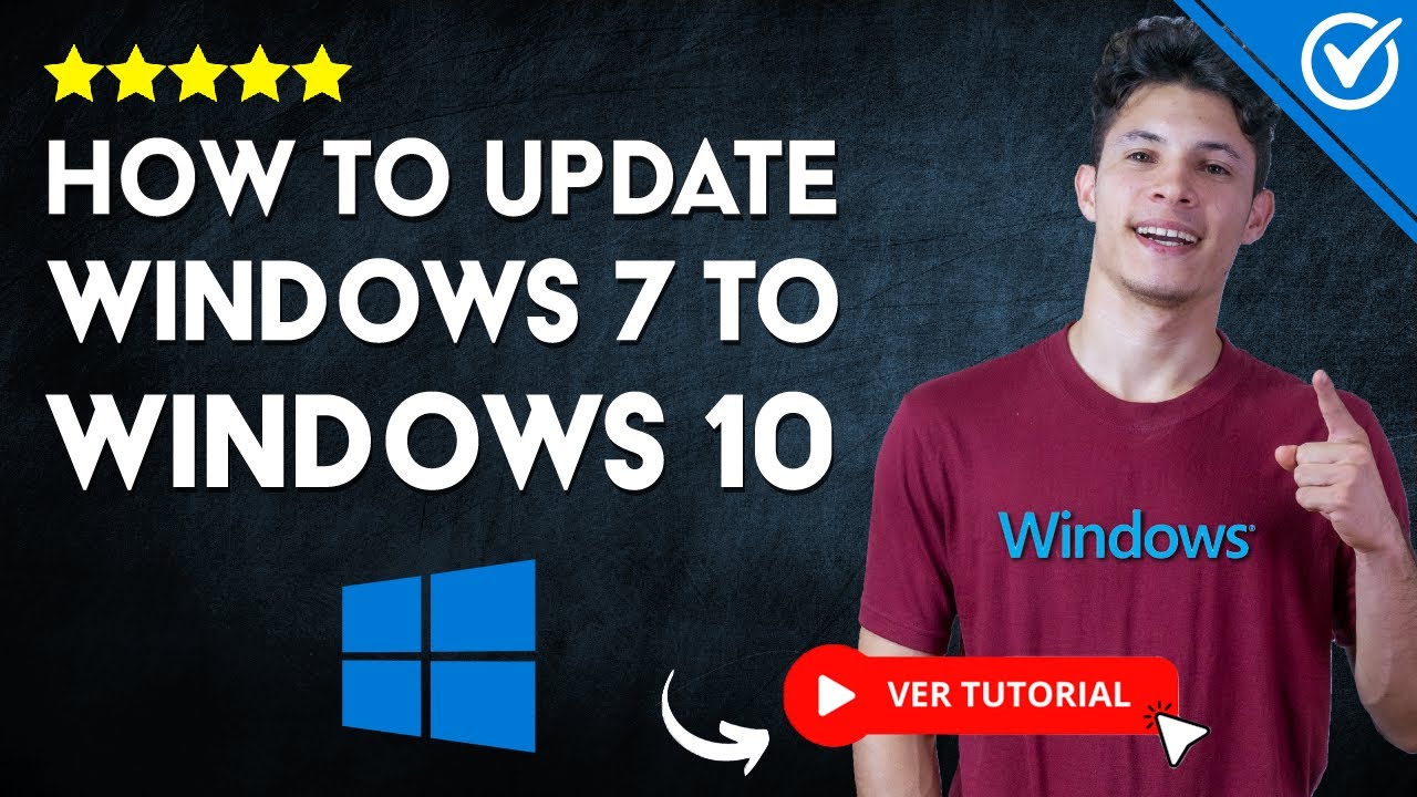 How to UPGRADE from Windows 7 to Windows 10 📊 Without Losing Data 📊 ...