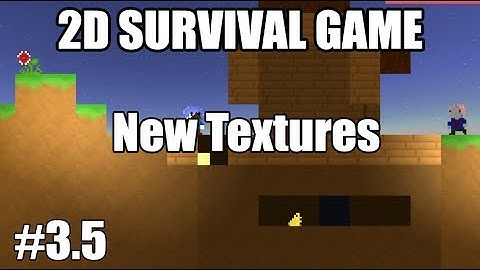 UNITY 2D Survival Game #3.5 How to add new Texture