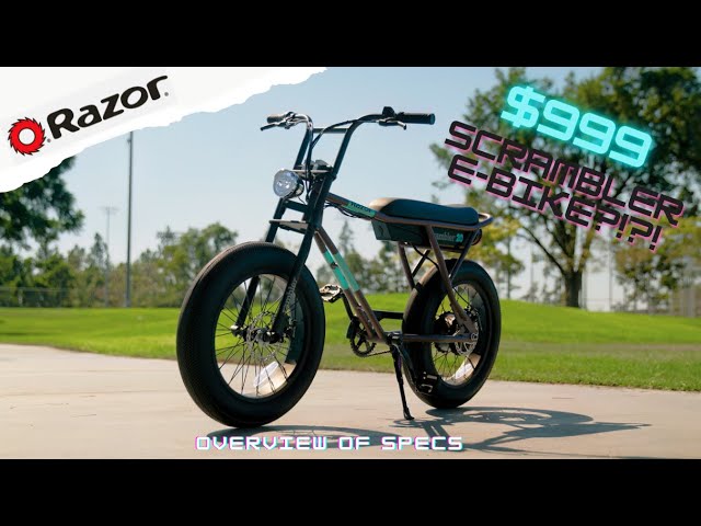 Razor Rambler 20: Electric Mini-Bike for Smooth and Powerful Riding –  Electric Bike Paradise