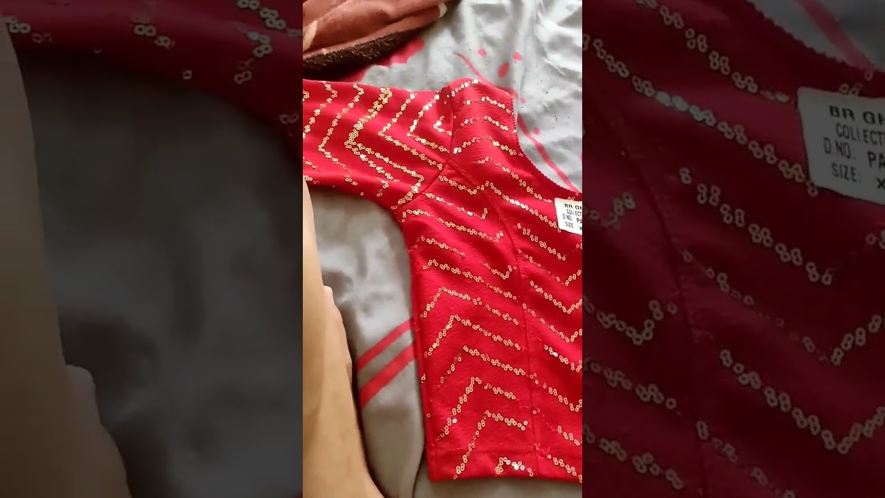 readymade designer blouse haul from Amazon