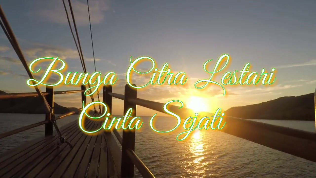  Lirik  Lagu  Cinta  Sejati Bunga  Citra Lestari Versi 