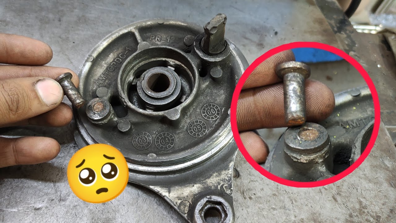 How To Repair Broken Brake Shoe Plate Pin? YouTube