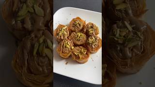 sweet kunafa bites sweets cooking food viral shorts srk bollywood sugar desert foodie nic