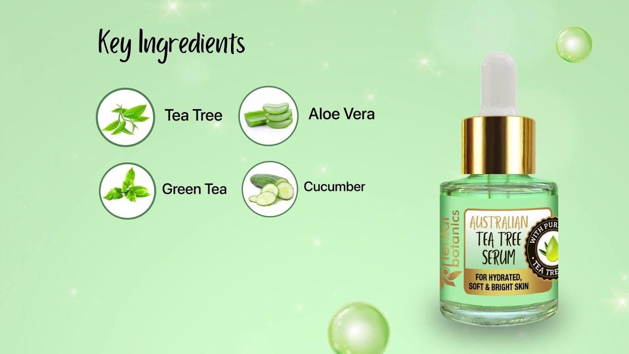 oriental botanics tea tree serum