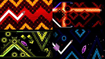 Top 5 EASIEST nine circles HARD DEMONS