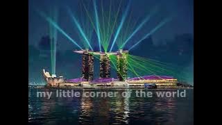 In my little corner of the world-英文練唱-阿嘉自製Karaoke-原唱Anita Bryant