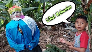 Ondel-Ondel Hijab Ngamuk Di Kebun