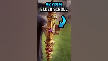The Elder Scroll From Skyrim. #skyrim #gaming #elderscrolls