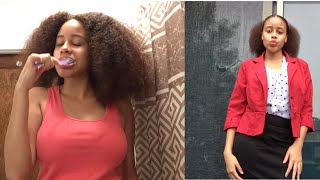 GET READY WITH ME || FIRST DAY OF MY INTERNSHIP VLOG!!