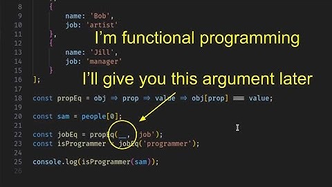 A brief introduction to functional programming in javascript