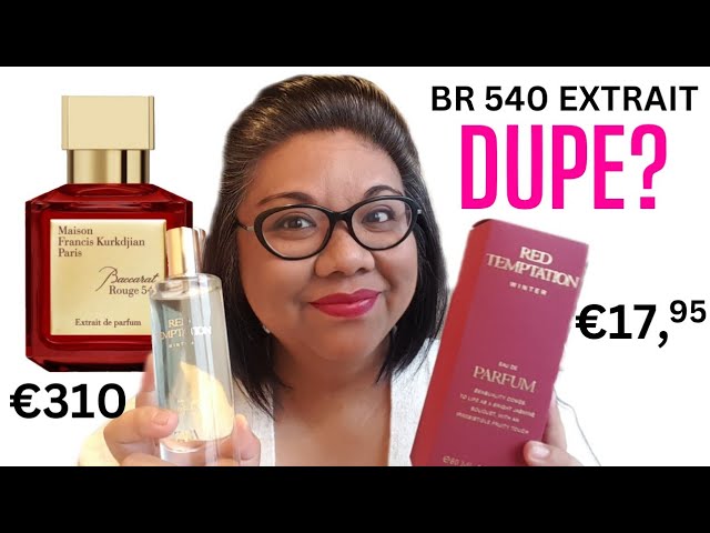 ZARA RED TEMPTATION WINTER  Baccarat Rouge 540 Extrait DUPE?! (2022) 