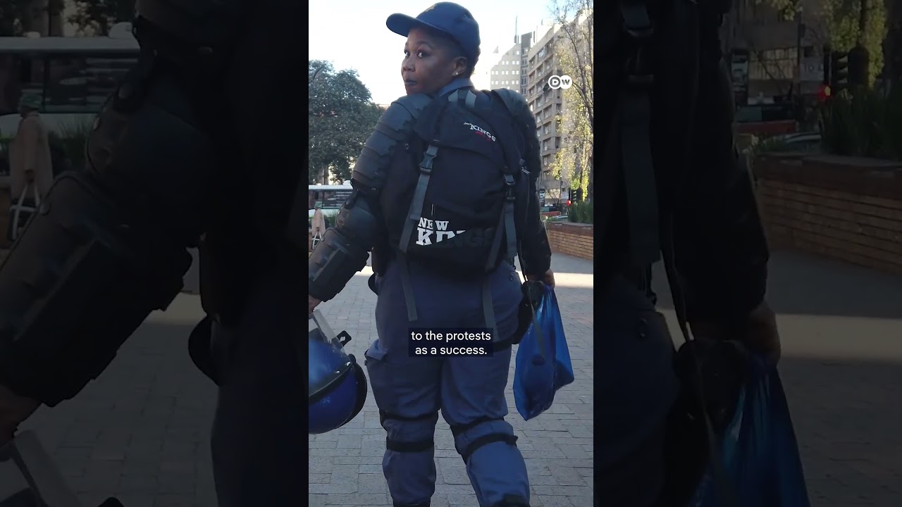 South Africa anti-immigration protests descend into looting | DW News