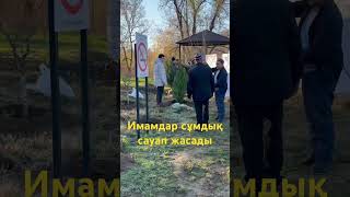 #муфтият #сауап #имам #имамдар #духовная култура #посадкадеревья #ағашотырғызды