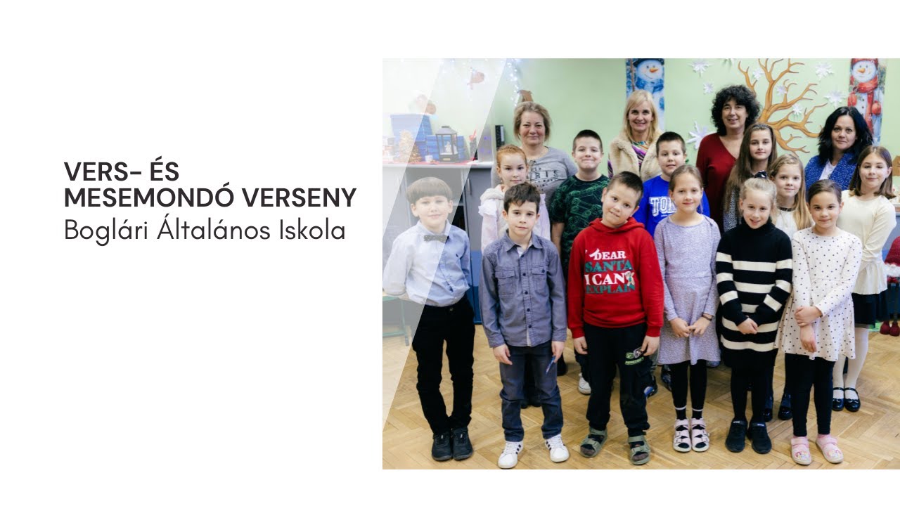 Vers- és mesemondó verseny | Boglári Általános Iskola 2025.