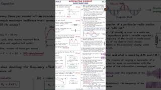 Gift for 2nd year students.Important Short questions.Chapter 16.Alternating current.
