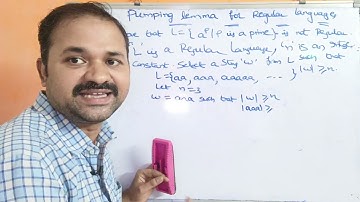 Prove that L={ a^p p is prime} is not regular || Pumping Lemma for Regular Languages || TOC || FLAT