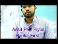 Meet with the first ranker rpsc assit prof piyush sir