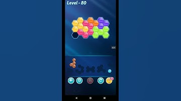 BLOCK HEXA PUZZLE LEVEL 80 ANSWERS INTERMEDIATE LEVEL PACK