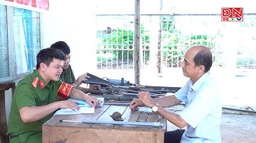 Sau 15 ngày triển khai, người dân tích cực giao nộp vũ khí – vật liệu nổ - công cụ hỗ trợ và pháo