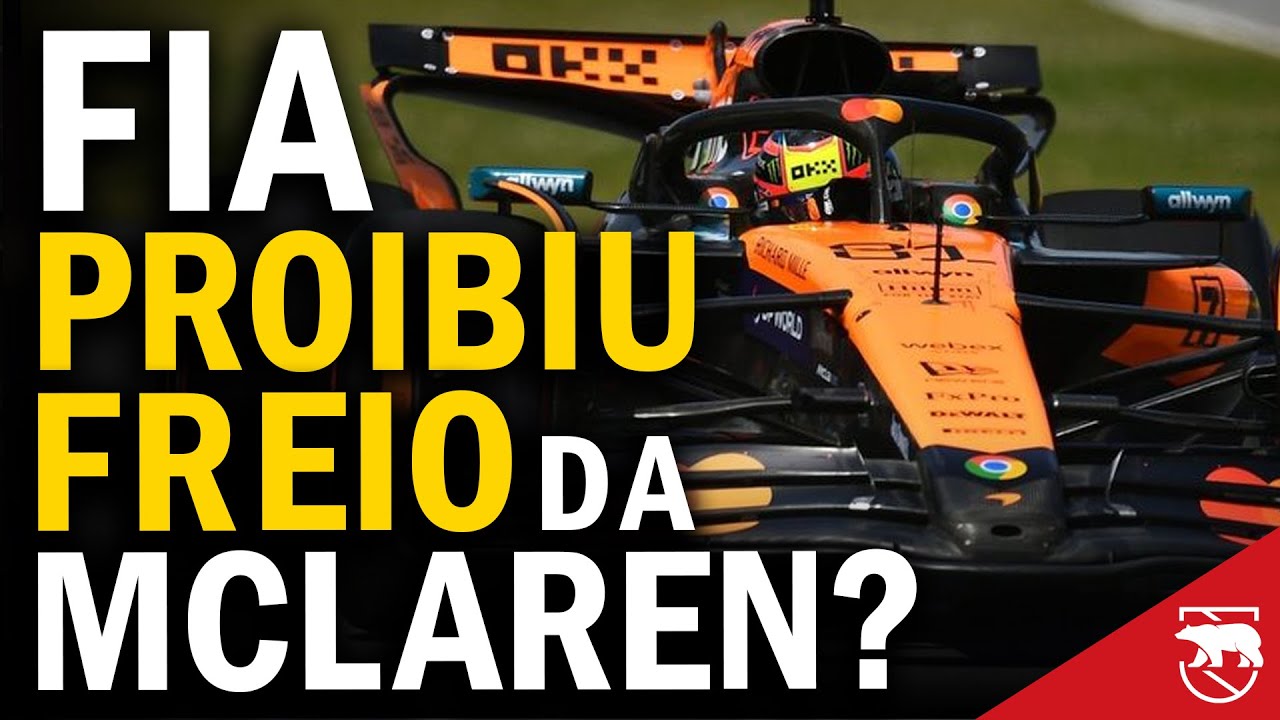 ESTAS são AS PROVAS sobre o FREIO da MCLAREN