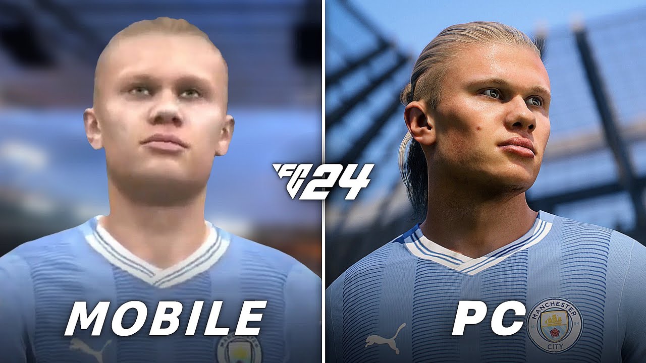 EA Sports FC 24 Mobile VS PC Comparison 