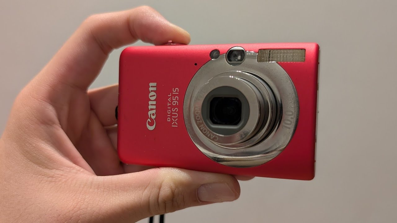 Canon IXUS 95 IS Walkthrough - YouTube