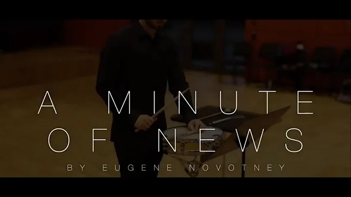 A Minute of News - Eugene Novotney