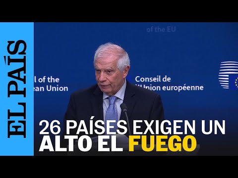 GUERRA GAZA | La mayoría de la UE exige 