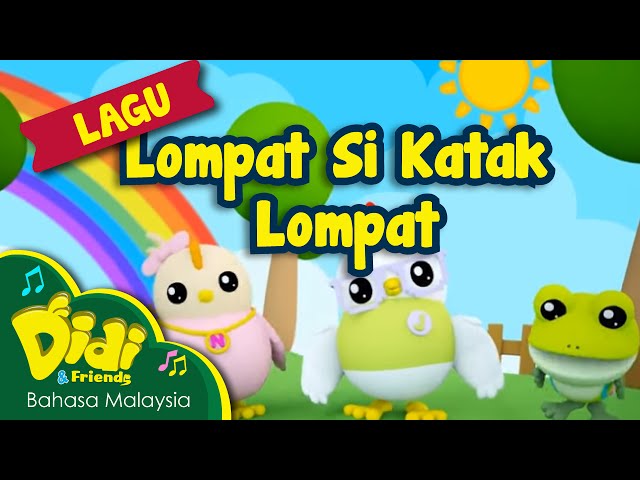 Lagu Kanak Kanak | Lompat Si Katak Lompat | Didi & Friends class=