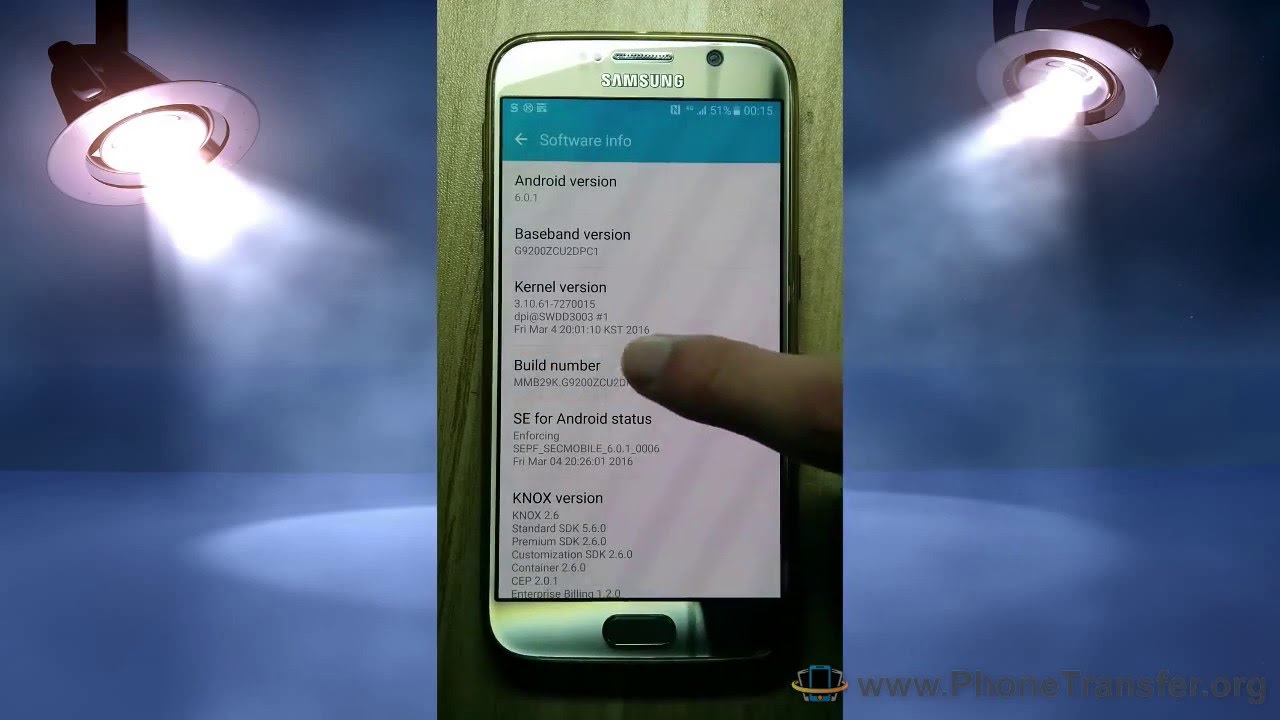 How to Enable USB Debugging Mode on Galaxy Edge/S6/S6 Edge/S6 Edge+ - YouTube