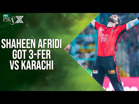 Shaheen Shah Afridi Got 3️⃣ - Fer To Demolished Karachi Kings | Hbl Psl X | M2m1a