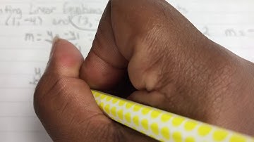 Writing Linear Equations Given Two Points