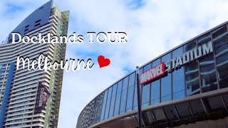 Melbourne City WALK | Docklands Walking Tour in Australia | Melbourne Vlog