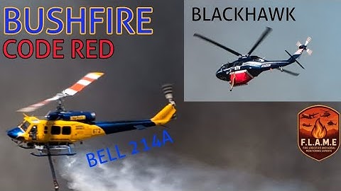 11/12/25 CODE RED KENWICK BUSHFIRE - Bell 214, Blackhawk 