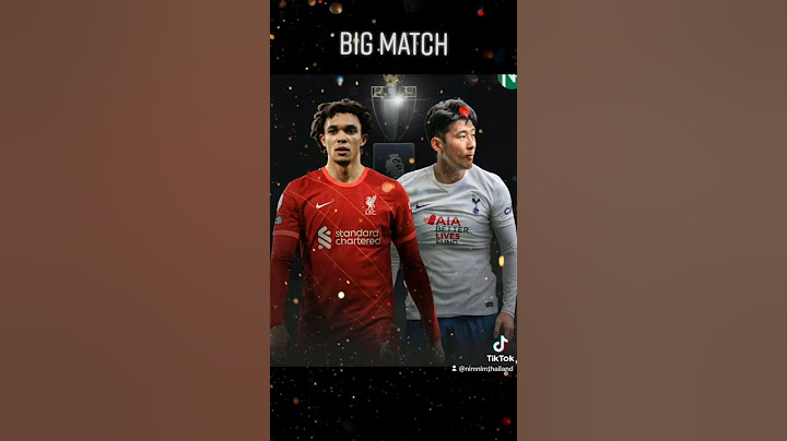 ลิเวอร์พูลปะทะท็อตแน่มฮ็อทสเปอร์ #premierleague #liverpool