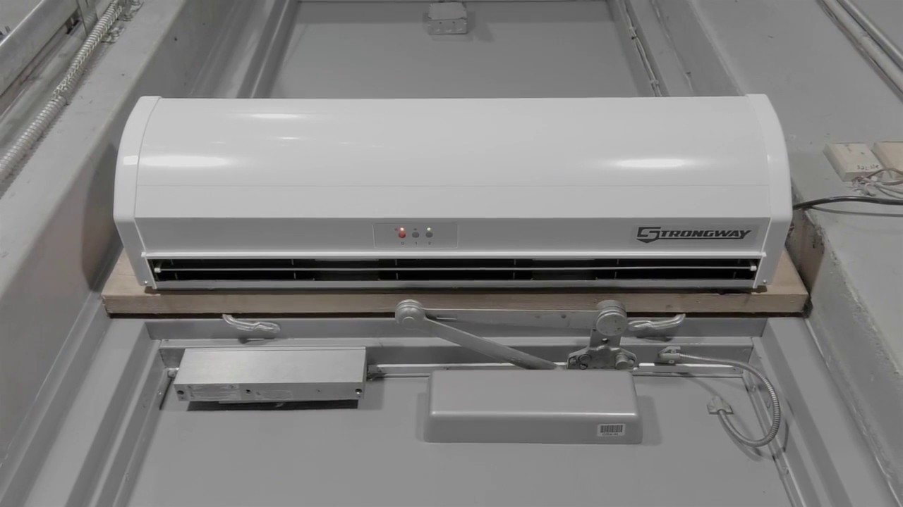 Strongway Air Curtain 48in 3 5 Hp 120 Volts 992 Cfm 2 Speed